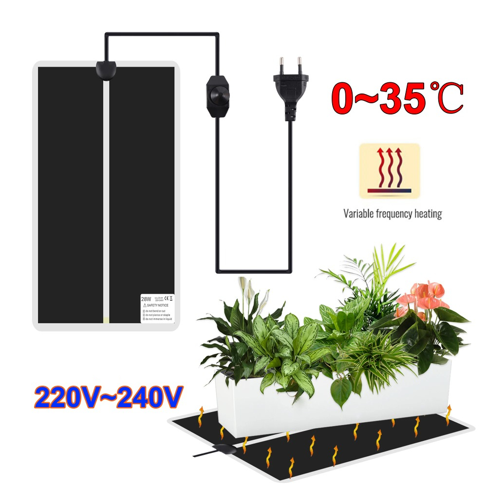 Heat Mat Seedling - Tapis chauffant Anti-froid pour semis, 5
